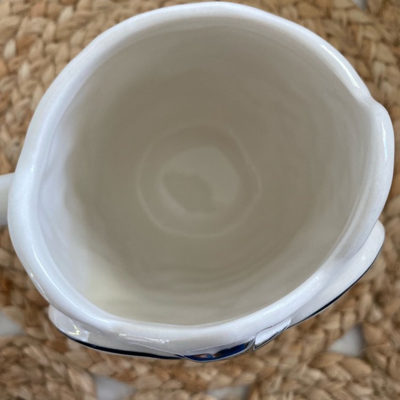 Anthropologie Francesca Kaye Halloween Owl Magic Mug Fall Birds Handpainted NIB - Picture 6 of 7